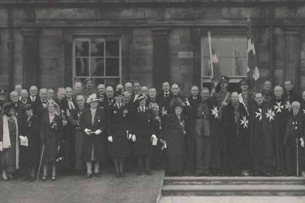 First Investiture Of The Priory Of Scotland, Edinburgh, June 1947