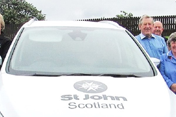 St John Scotland Patient Transport team, West Galloway